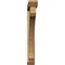 Ekena Millwork Legacy Slat Rough Sawn Bracket w/ Offset Brace, Western Red Cedar, 6"W x 48"D x 48"H BKT0604X48X48LEC06RWR - alternate 2